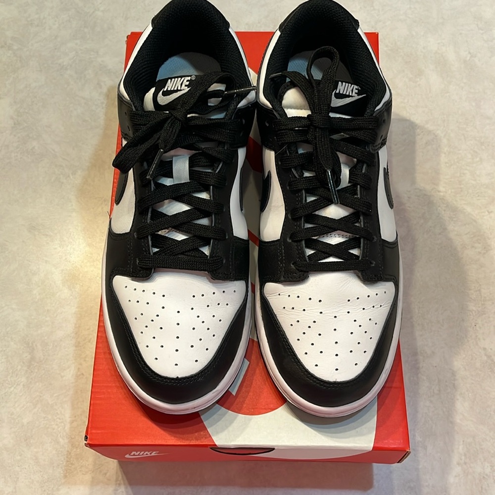 Nike Dunk Low Black and White Women’s shoes size 9.5